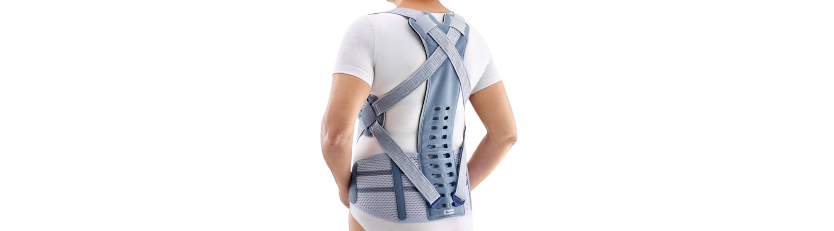 Woman wearing the Spinova Osteo Back Brace