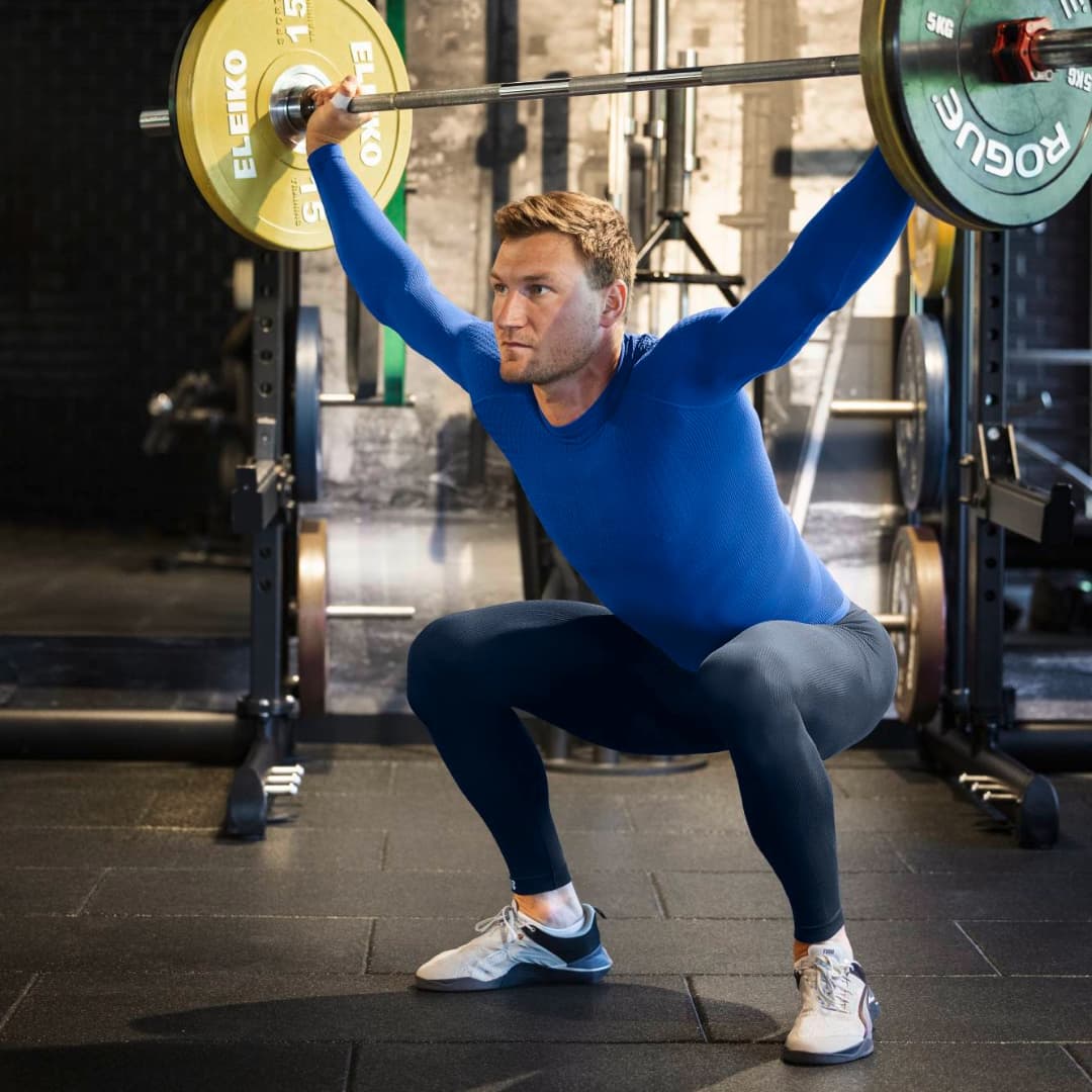 Sports Compression Long Tights - Men