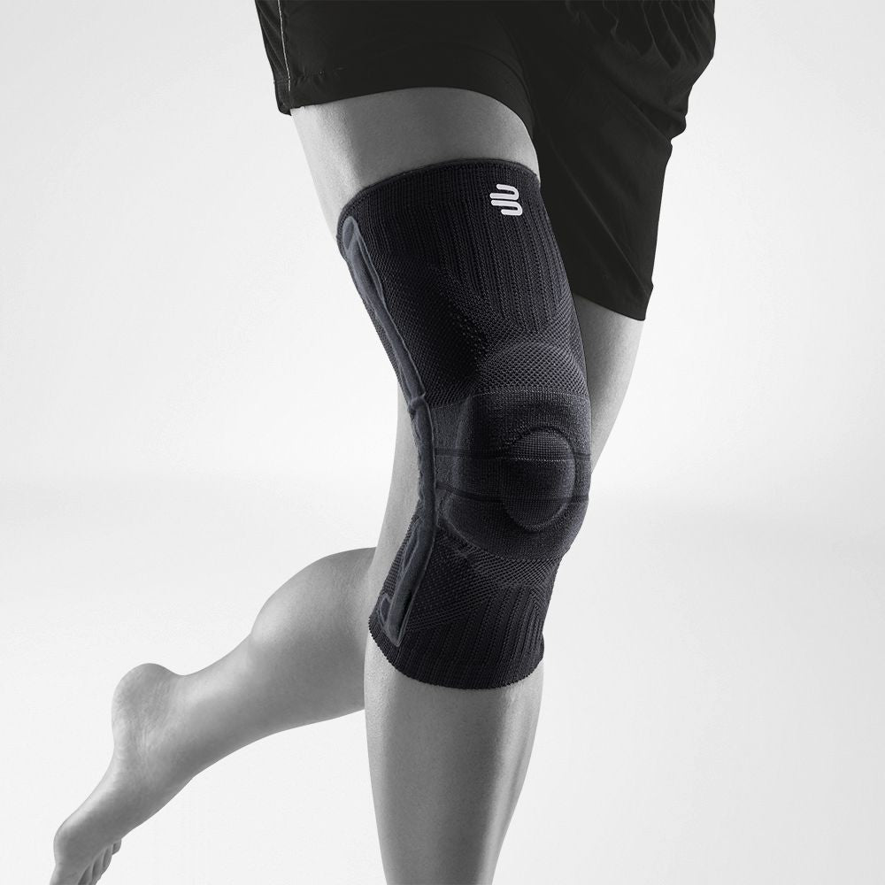 Grey Compression Knee Sleeve Brace – Best Pain Brace